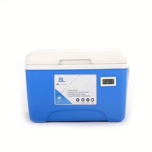 Custom Modern PP 8L Reusable Water Resistant Mini Portable Cooler <b>Box</b> for <b>Camping</b> Picnic Fishing BBQ - Product Image 3