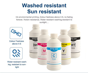 Cmyk + WW Màu sắc dệt Mực in cho Nexus DTG 300 dệt máy in - Product Image 2