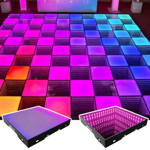 Dalles LED magnétiques haute luminosité pour piste <span class=keywords><strong>de</strong></span> danse, avec affichage lumineux extérieur 3D Infinity, utilisées pour la <span class=keywords><strong>vente</strong></span> - Product Image 1