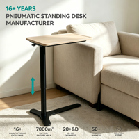 Table de repas pliable en métal de qualité hospitalière, design ergonomique moderne, hauteur réglable, pour l'école, la maison, le bureau, levage facile