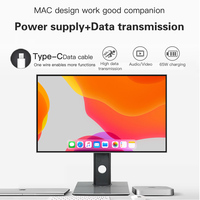 Usine de Shenzhen 27 "4K 3840*2160 16:9 IPS LED moniteur d'ordinateur, affichage VESA HDR 600, 60Hz, USB type-c