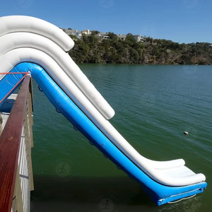 Ngoài trời trượt nước <span class=keywords><strong>Inflatable</strong></span> du thuyền trượt <span class=keywords><strong>Inflatable</strong></span> phao thuyền trượt nước cho trẻ em sân sau hồ bơi biển - Product Image 2