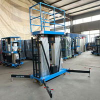 Mobiler Stabiler Kleiner Elektrischer Lift Langlebige Plattform-Hebebühne für Innenausbau Bau-Innenarbeitsplattform