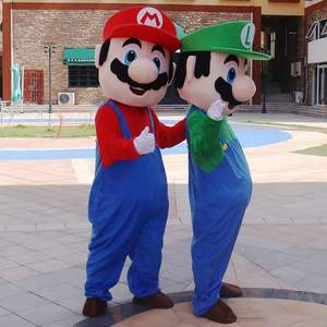 Nuevo Disfraz de Peluche Navideño al Estilo Anime de <span class=keywords><strong>Mario</strong></span> <span class=keywords><strong>Bros</strong></span> Personalizado al por Mayor para Adultos, Disfraz de Mascota de Alta Calidad de Shandong - Product Image 4