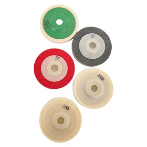 4 Inch Wool Felt Polishing Wheel Angle <b>Grinder</b> Buffing Wheel Durable Felt <b>Grinder</b> Wheel for Metal Marble Furniture Car Wax - Product Image 3