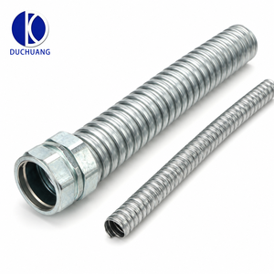 <span class=keywords><strong>Tubo</strong></span> <span class=keywords><strong>Corrugato</strong></span> Rigido in Acciaio Zincato Rivestito da 1-1/4 Pollici, Protezione per Cavi, <span class=keywords><strong>Tubo</strong></span> in <span class=keywords><strong>Alluminio</strong></span> Resistente alle Fiamme - Product Image 1