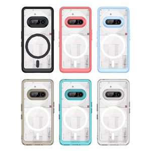 Étui antichoc en acrylique spatial OEM pour CMF PHONE 2 PRO 2A Nothing Phone (3a) Pro 3A 2 avec étui de protection pour appareil photo à anneau magnétique - Product Image 2