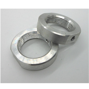 Custom M28 <b>Thread</b> <b>Lock</b> Nut Aluminum 6061 Stainless Steel CNC Machining Broaching Precision 0.01mm OEM Service - Product Image 2