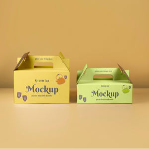 Boîte pliante en papier pour cerises, personnalisée par le fabricant, emballage de stockage de fruits en carton écologique - Product Image 2