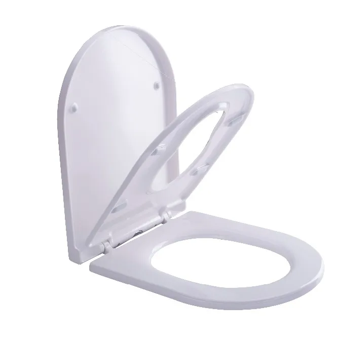 D shape adult and child wc duroplast family toilet seat cover