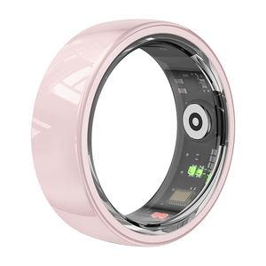 NFC Smart Ring R05 mit Gesten kontrolle Gesundheits überwachung Wasserdichter Schlaf Fitness Tracker Keramik LED-Anzeige - Product Image 2