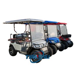 4 مقاعد مخصصة 1 + 1 مقاعد مكوك كهربائي <span class=keywords><strong>2</strong></span> 4 6 8 مقاعد لحديقة الفندق - Product Image 1