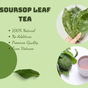 Thé aux feuilles de corossol premium pour infusion - Product Image 1