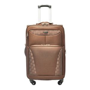 מפעל סיטונאי ישיר עיצוב אופנה ארבעה גלגלים ספינר פוליאסטר לשאת על סט 4 יחידות מטען - Product Image 2