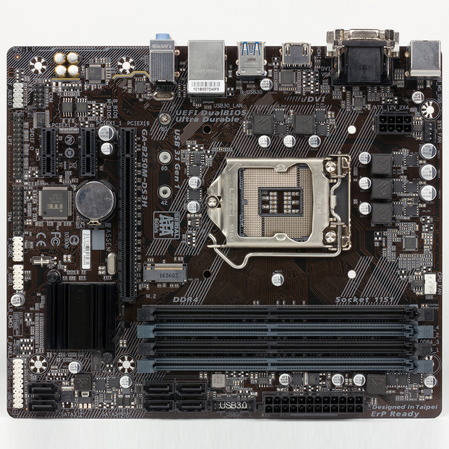 GA-B250M-DS3H for Gigabyte LGA 1151 Support 6th/7th-Gen DDR4 64GB M.2 SSD B250 Desktop Motherboard