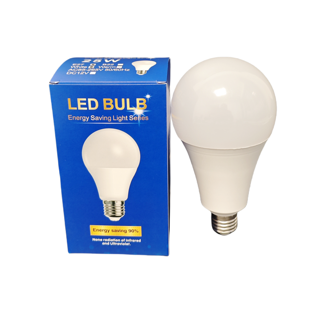 High Quality Led bulb 110V 220V E27 focos led lampara A bombilla led 25W