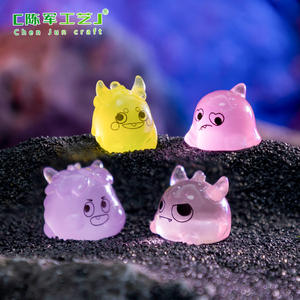 Nuevos Productos Transfronterizos Weij: Micropaisaje Luminoso de Monstruito, Lindos Accesorios Decorativos para Manualidades, Mini Halloween - Product Image 3