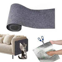 Protecteur de meubles anti-rayures pour chat Tapis auto-adhésif Petit poteau à gratter arbres à chat et grattoir