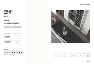 Piastrelle in Pietra Sinterizzata Serie Pure Color Khaki Bianco 1200*2700*6 Coloria, Donano Più Senso alla <span class=keywords><strong>Vita</strong></span> e allo Spazio Creativo - Product Image 4