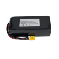 Batterie solide jusqu'à 420 Wh/Kg, 22,2 V 6S 47000 mAh 52000 mAh, batterie Lipo QS-8S pour drone industriel et commercial
