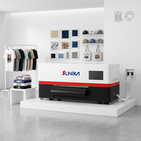 Imprimante DTF A3 double tête haute vitesse Sunika, circulation stable d'encre blanche, pour T-shirts et vêtements – Offre spéciale usine