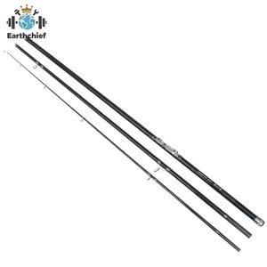 <span class=keywords><strong>Canne</strong></span> à pêche de <span class=keywords><strong>surf</strong></span> en eau salée Topline Tackle SpeedMaster 4,5 m 100-300 g, carbone noir, pour la pêche en surfcasting sur la plage, avec poignée en EVA - Product Image 1