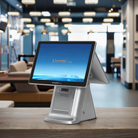 Terminal Punto de Venta Todo en Uno Avanzado con Windows de 15.6 Pulgadas, Pantalla Táctil Capacitiva de 10 Puntos, Impresora Térmica de Alta Velocidad de 80 mm, Bluetooth