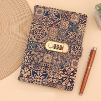 Coffret Cadeau Personnalisé PQ Lock : Essentiels Scolaires, Tissu Écologique Épaissi, Cuir Premium, Carnets Lisses et Colorés