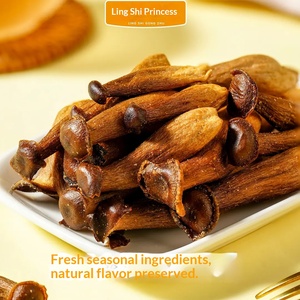 Hanan Pepper Salt Pilose Antler Mushroom Hard Nutritious Salty 25g Henan Snack Saludable Listo para Comer para Aliviar el Hambre - Product Image 4