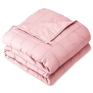 Home Weighted Blanket Twin oder Full Size 10lb für die ganze Saison mit Glasperlen