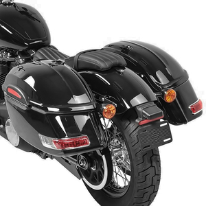 Borse <span class=keywords><strong>Laterali</strong></span> Rigide Bauletto da <span class=keywords><strong>Moto</strong></span> in ABS per Kawasaki Honda Yamaha Suzuki Universali - Product Image 5