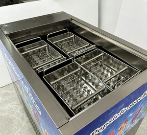 Máquina de producción de <span class=keywords><strong>helados</strong></span> y paletas de hielo congelado, tipo barra, mini, tailandés, con un solo molde, fabricada en Guangzhou - Product Image 5