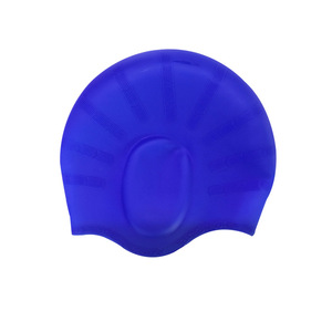 <span class=keywords><strong>Gorro</strong></span> de Natación de Silicona Antideslizante, <span class=keywords><strong>Cubre</strong></span> los Oídos, Sin Arrugas, para Hombres y Mujeres, Impermeable - Product Image 4