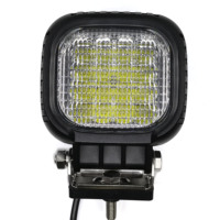 Lampe de travail BSG CH-48W 48W super lumineuse, blanc naturel, 16 LED, 4,5 pouces, 12V pour voitures, tracteurs, excavatrices, neuve
