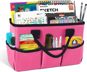 Organisateur de bureau pour artisanat et fournitures artistiques, organiseur de dossiers, sac de rangement pour fournitures artistiques de bureau - Product Image 4