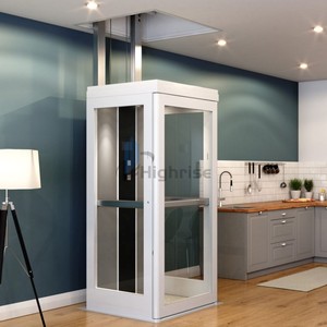 Elevador ev asansör asansör eski tekerlekli sandalye için açık eğimli <span class=keywords><strong>Platform</strong></span> asansör merdiven ev için - Product Image 1