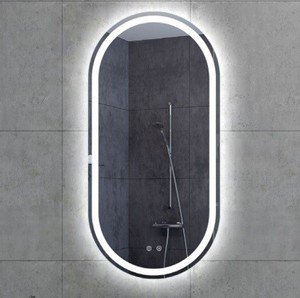 <span class=keywords><strong>Espejo</strong></span> de Mano LED Ovalado al por Mayor con Luz Decorativa, Táctil Inteligente para <span class=keywords><strong>Baño</strong></span> - Product Image 5