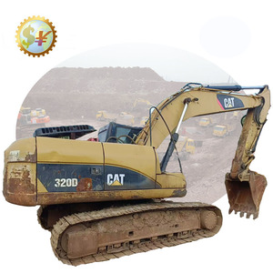 Japan made original painted used caterpillar 320D crawler excavator CAT 320 CAT 3066 direct injection engine tracked excavator - Product Image 1