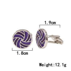 Mancuernillas Personalizadas con Logotipo, Clip para Cubrir Botones de Camisa, Mancuernillas de Metal para Hombre de Negocios, Estilo Francés - Product Image 3