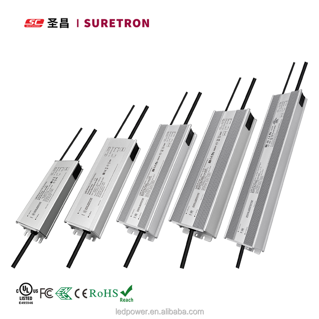 High Power Outdoor Lighting DALI D4i 010V Dmx 100W 150W 200W 240W 320W 480W 720W 7 Years Warranty Dimmable Led Driver