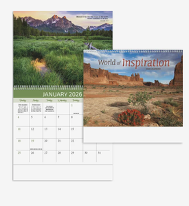 Calendarios de Citas Personalizados 2027, <span class=keywords><strong>Mundo</strong></span> de Inspiración, Logotipo Personalizado, Regalo Promocional, Venta al Por Mayor, Encuadernación en Espiral Premium - Product Image 2