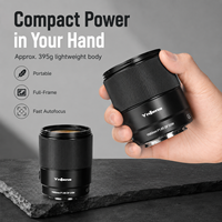 Objectif Yongnuo YN50mm F1.8S DF DSM en métal pour monture E, objectif à focale fixe autofocus pour portrait, plein format, Alpha A7IV ZV-E10