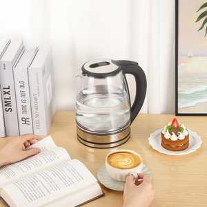 ขายตรงจากโรงงาน กาต้มน้ำแก้วสแตนเลส 2 ลิตร เครื่องใช้ไฟฟ้าภายในบ้าน - Product Image 2