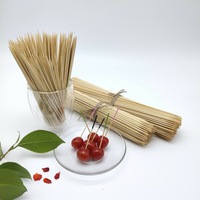 Offre Spéciale – Brochettes de Kebab en Bambou Naturel de 30 cm, Écologiques et Biodégradables, de Haute Qualité, Prix Usine