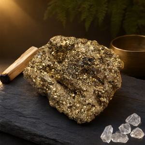Peru Pyrite Specimens - Inviting Prosperity, Luck and Positivity <b>Crystal</b> Gemstone Reiki Chakra Healing - Product Image 3