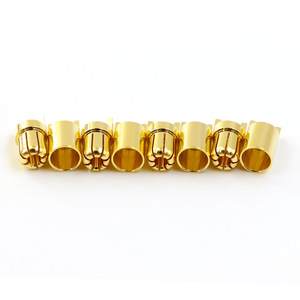 ชุดขั้วต่อทองแดงบริสุทธิ์เคลือบทอง Amass GC6510-M GC6510-F ขนาด 6.5 มม. รองรับกระแสไฟฟ้าสูงต่อเนื่อง 65A สำหรับมอเตอร์ RC และ ESC - Product Image 4