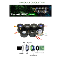JIMNVT MX11769 Gen2+ FOM1200 P45 Fosfor Putih Kontrol Gain Eksternal 60-64lp/mm Tabung Penguat Gambar Zoom 2x-7x