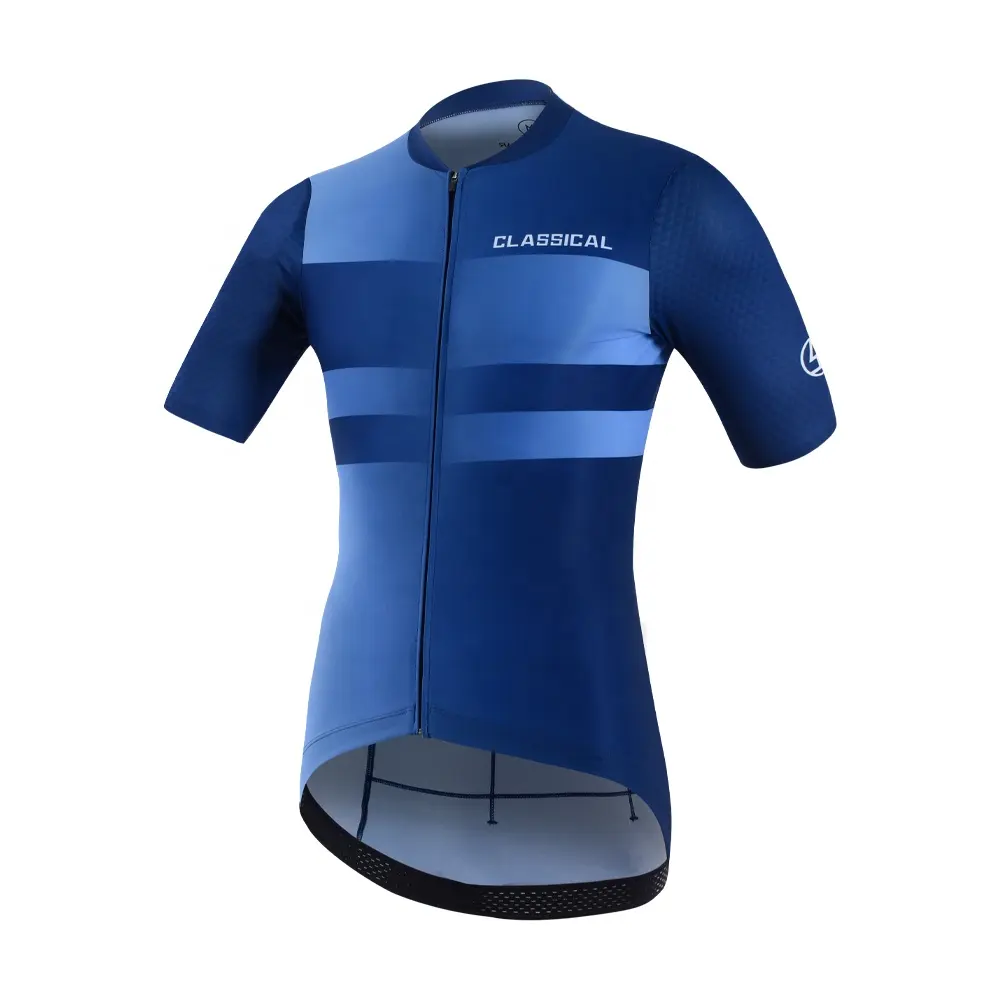 Wholesale High Quality New Arrivals Quick Dry Breathable Road Bike Jersey Bicycle Custom Logo Cycling Wear For Men