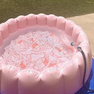 Piscine gonflable OEM personnalisée, nouveau design unique, grande piscine à 3 anneaux pour jardin, piscine à <span class=keywords><strong>pataugeoire</strong></span> extérieure, <span class=keywords><strong>aire</strong></span> <span class=keywords><strong>de</strong></span> <span class=keywords><strong>jeux</strong></span> publique SL-353 - Product Image 3