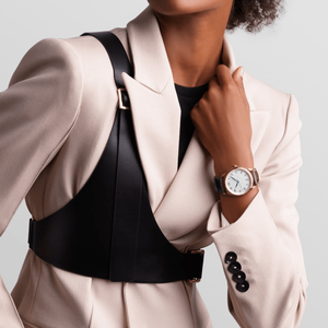 Reloj Mecánico Automático para Hombre, Caja de Oro Rosa, Manecillas Azules, Correa de Cuero Marrón, Ventana de Fecha, Reloj de Pulsera Clásico Longinesing - Product Image 2